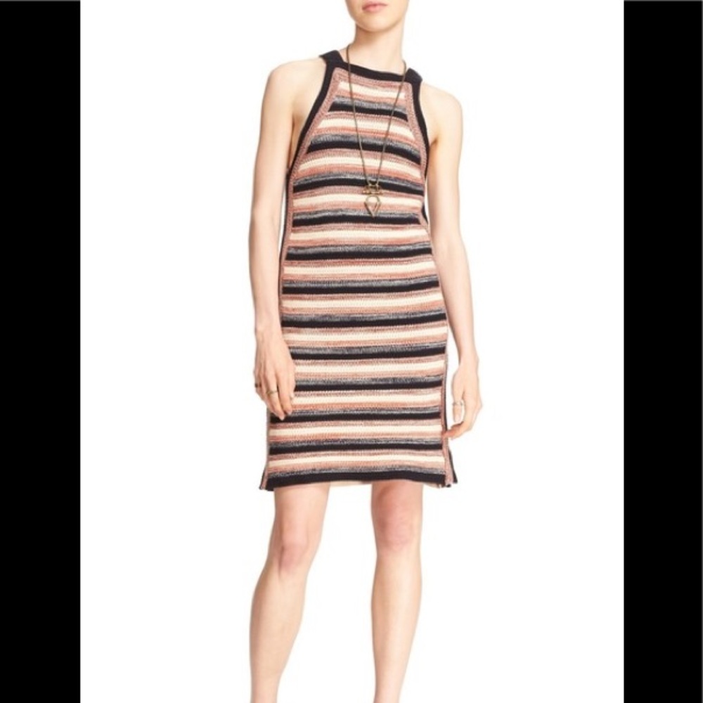 Free People Multi Colored Knit Dress